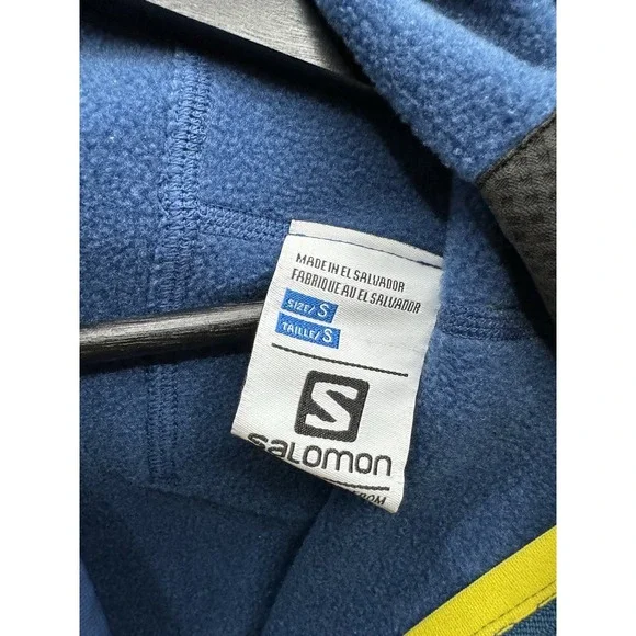 Salomon BC Smartskin Discovery Midlayer Mens SmallOutdoor Hooded Jacket - Picture 3 of 10